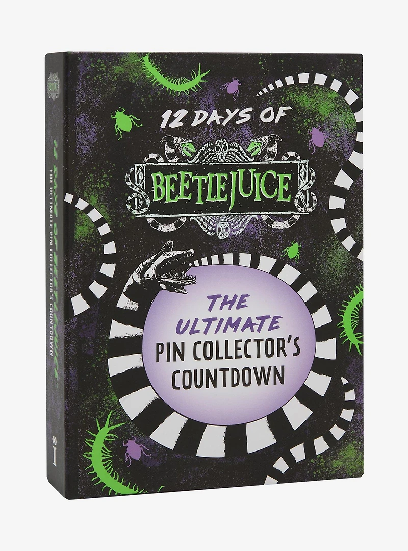 Beetlejuice 12 Days of Pins Collector's Countdown Set — BoxLunch Exclusive