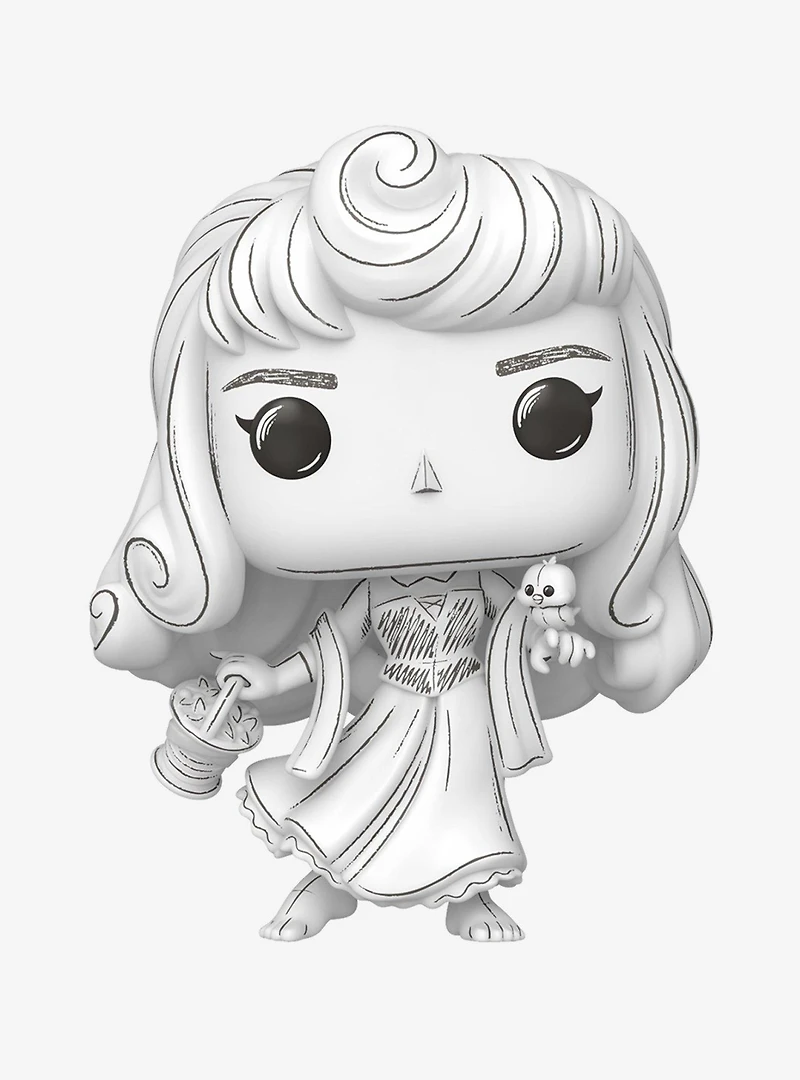 Funko Pop! Disney Sleeping Beauty Aurora Sketched Vinyl Figure
