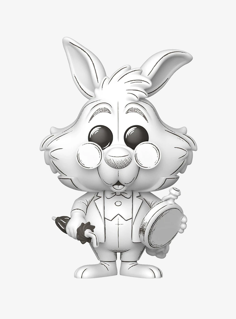 Funko Pop! Disney Alice in Wonderland White Rabbit Sketched Vinyl Figure