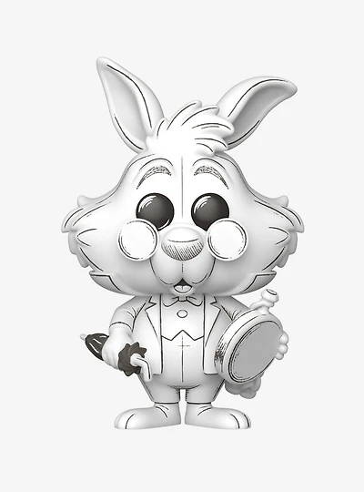 Funko Pop! Disney Alice in Wonderland White Rabbit Sketched Vinyl Figure