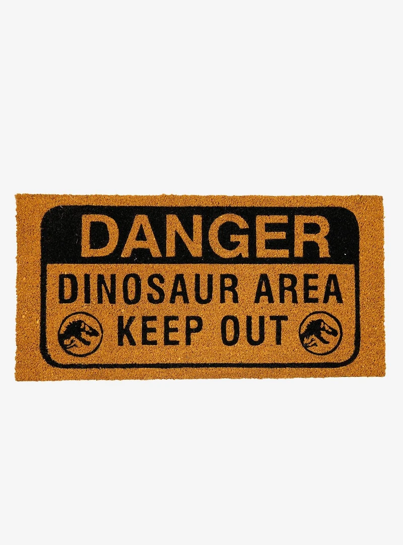 Jurassic Park Danger Door Mat — BoxLunch Exclusive