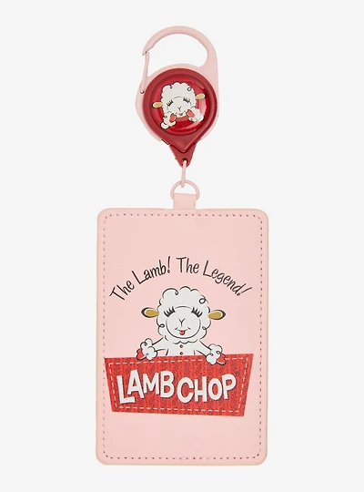 Lamb Chop Retractable Lanyard