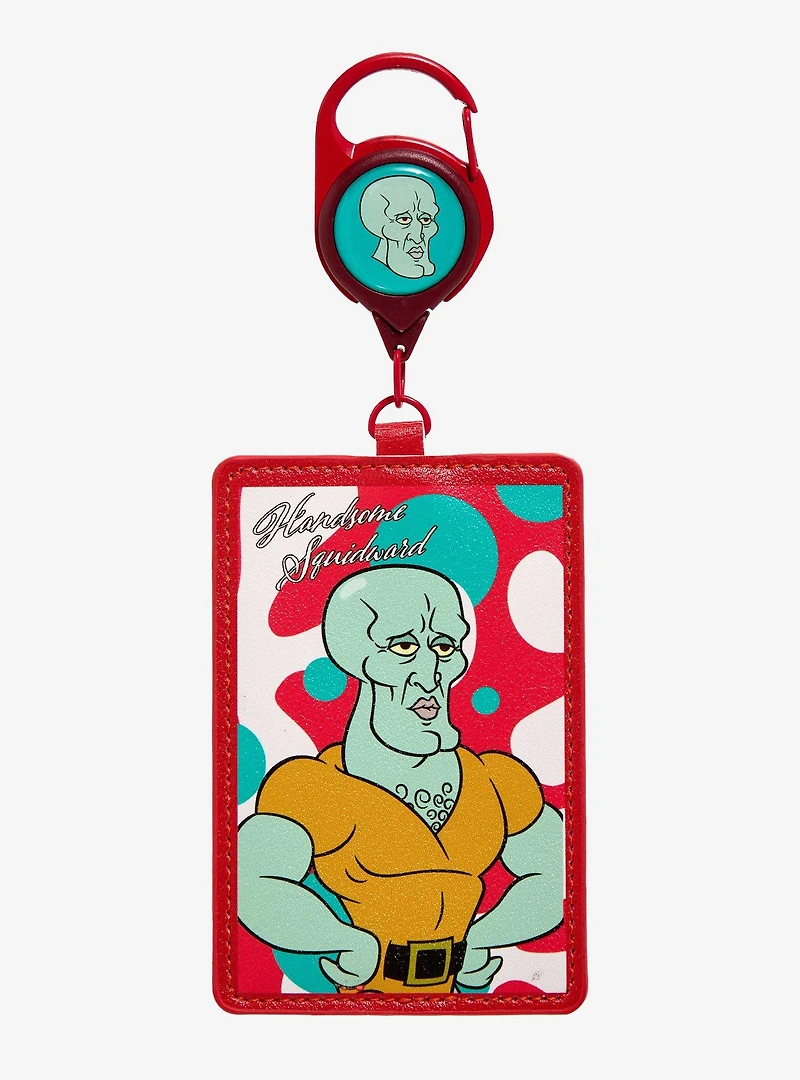SpongeBob SquarePants Handsome Squidward Retractable Lanyard