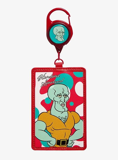 SpongeBob SquarePants Handsome Squidward Retractable Lanyard