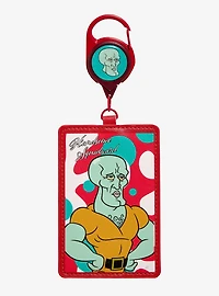 SpongeBob SquarePants Handsome Squidward Retractable Lanyard