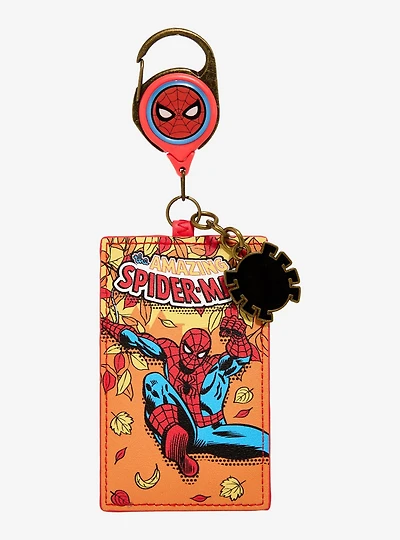 Loungefly Marvel Spider-Man Vintage Retractable Lanyard