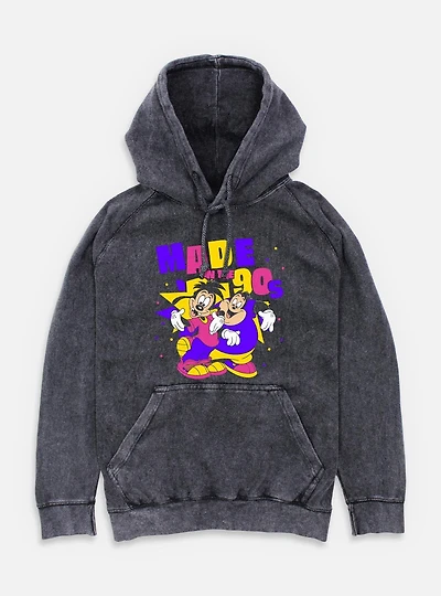 Disney Goofy Made 90s Mineral Wash Hoodie
