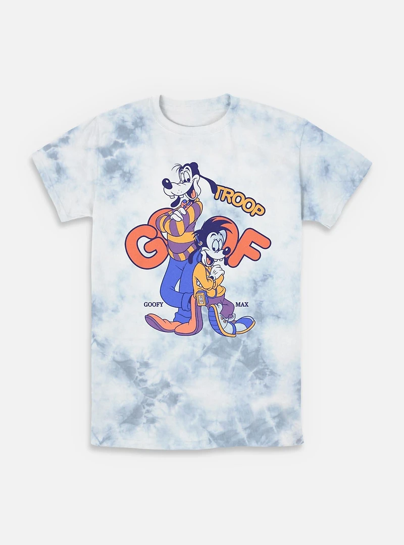 Disney Goofy Goof Troop Duo Tie-Dye T-Shirt
