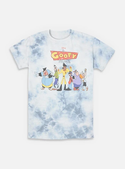 Disney Goofy Group Squad Tie-Dye T-Shirt