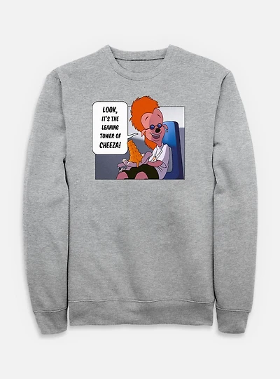 Disney Goofy Tower Of Cheeza Sweatshirt