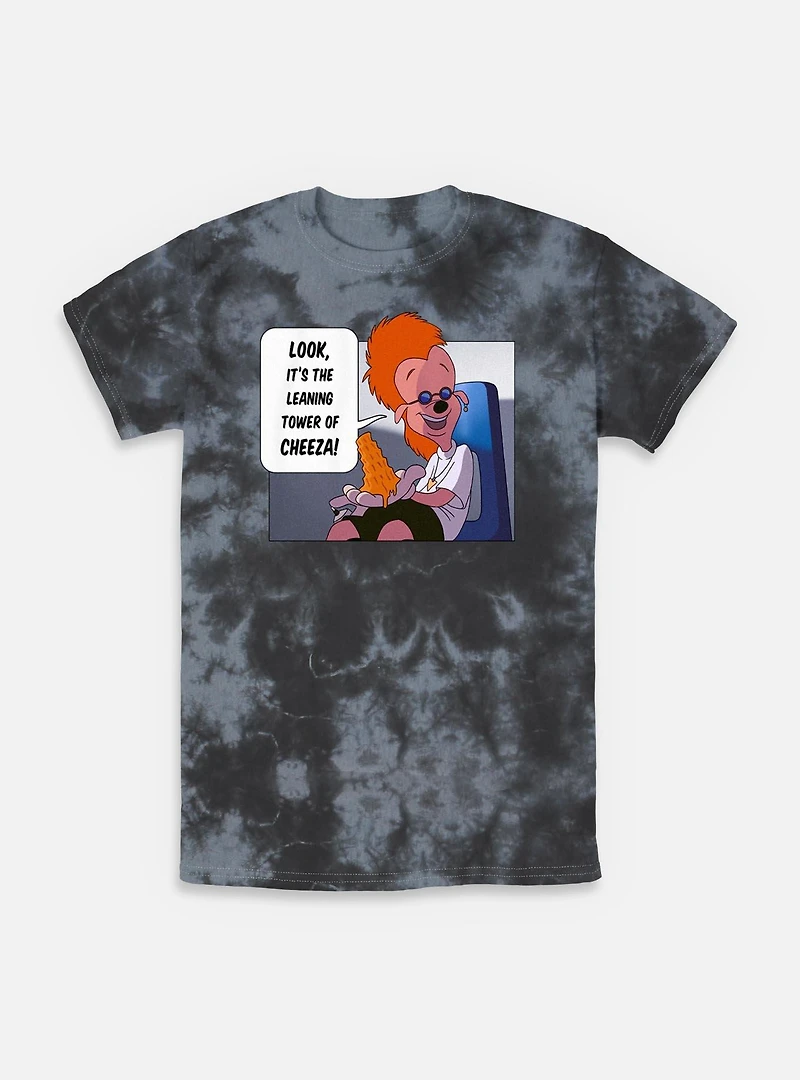 Disney Goofy Tower Of Cheeza Tie-Dye T-Shirt