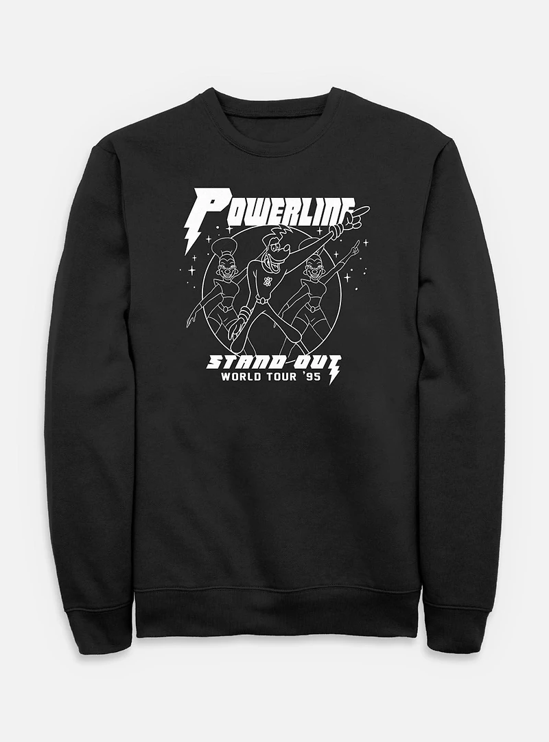 Disney Goofy World Tour Powerline Sweatshirt