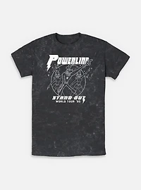 Disney Goofy World Tour Powerline Mineral Wash T-Shirt