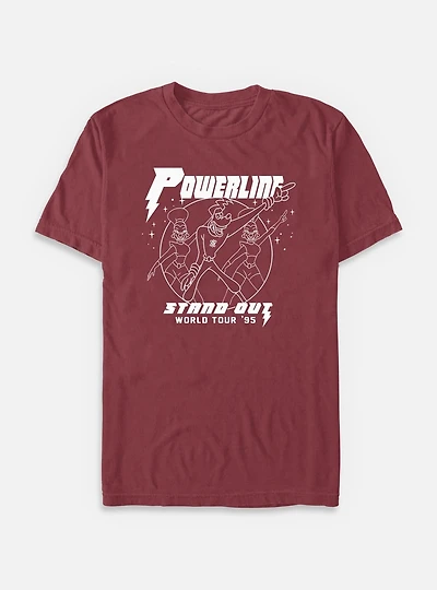 Disney Goofy World Tour Powerline Garment Dye T-Shirt