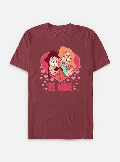 Disney Goofy Max And Rox Be Mine Garment Dye T-Shirt