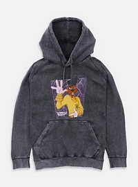 Disney Goofy Powerline Portrait Mineral Wash Hoodie