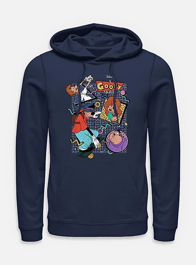 Disney Goofy 90s Goof Collage Hoodie