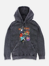 Disney Goofy 90s Goof Collage Mineral Wash Hoodie