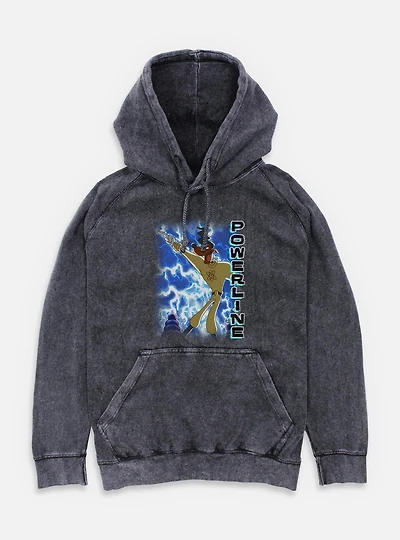 Disney Goofy This Is Power Mineral Wash Hoodie