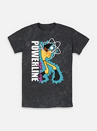 Disney Goofy Eye To Powerline Mineral Wash T-Shirt