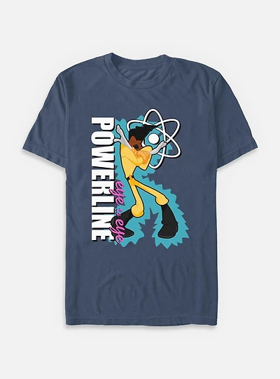 Disney Goofy Eye To Powerline Garment Dye T-Shirt