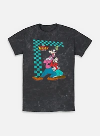 Disney Goofy And Max Stance Mineral Wash T-Shirt