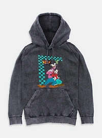 Disney Goofy And Max Stance Mineral Wash Hoodie