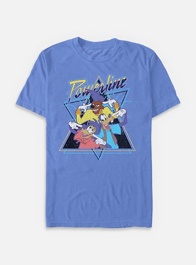Disney Goofy Powerline Goof Group Garment Dye T-Shirt