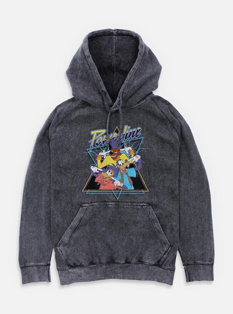 Disney Goofy Powerline Goof GroupMineral Wash Hoodie