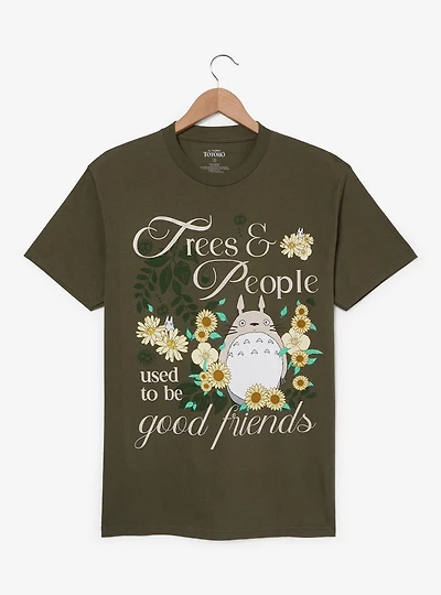 Studio Ghibli® My Neighbor Totoro Floral Quote T-Shirt — BoxLunch Exclusive