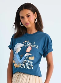 Studio Ghibli® Howl's Moving Castle Sophie & Calcifer Quote T-Shirt - BoxLunch Exclusive