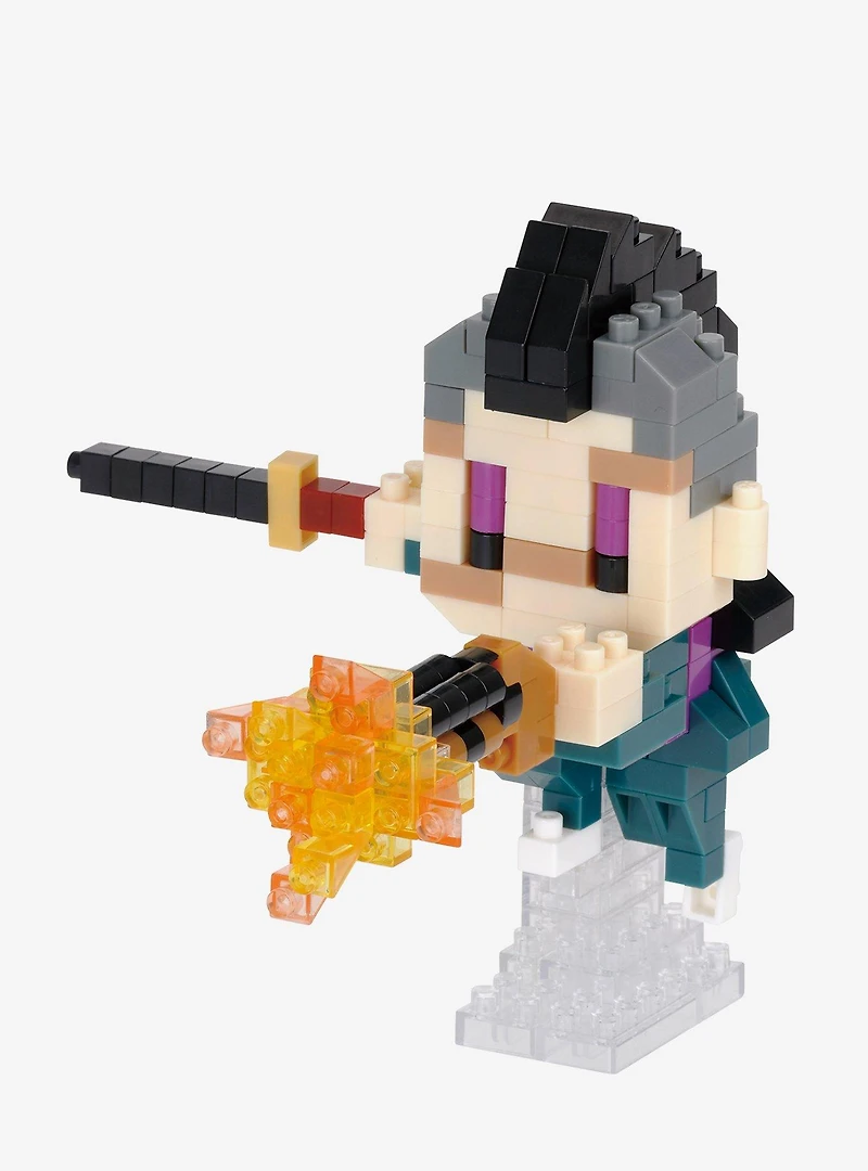 Kawada Demon Slayer: Kimetsu no Yaiba Nanoblock Character Collection Series Genya Shinazugawa Build Kit