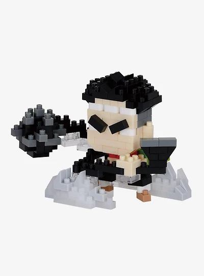 Kawada Demon Slayer: Kimetsu no Yaiba Nanoblock Character Collection Series Gyomei Himejima (Stone Breathing) Build Kit