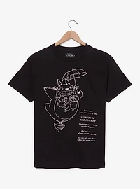 Studio Ghibli® My Neighbor Totoro Lettered Tonal T-Shirt — BoxLunch Exclusive