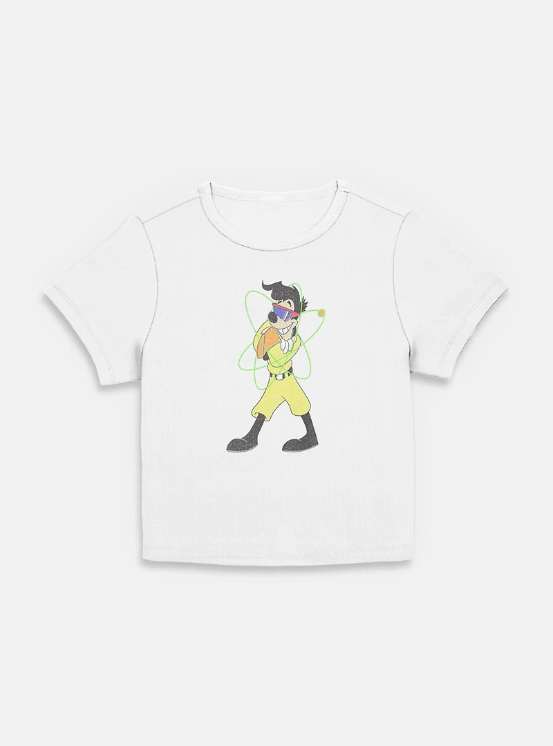 Disney Goofy Powerline Style Women Baby T-Shirt
