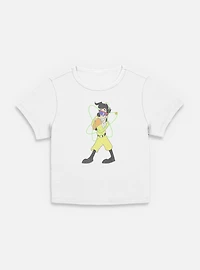 Disney Goofy Powerline Style Women Baby T-Shirt