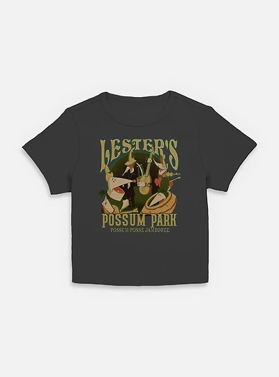 Disney Goofy Lesters Possum Park Women Baby T-Shirt