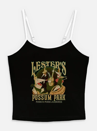 Disney Goofy Lesters Possum Park Womens Cami
