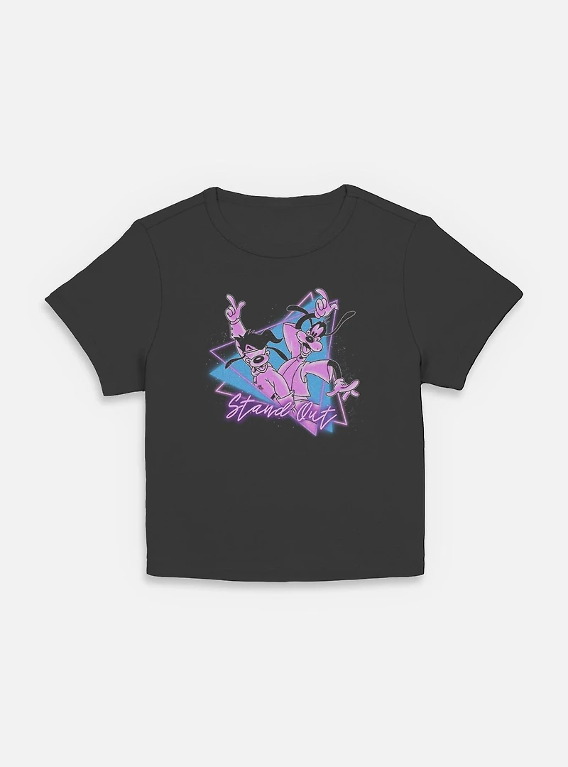 Disney Goofy Triangle Stand Out Women Baby T-Shirt