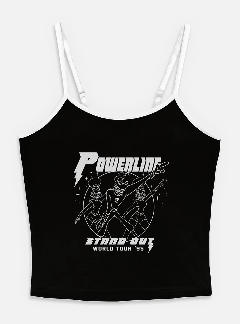 Disney Goofy World Tour Powerline Womens Cami