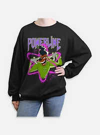 Disney Goofy I Have Power Womens Oversized Sweatshirt