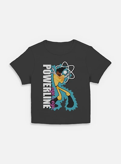 Disney Goofy Eye To Powerline Women Baby T-Shirt