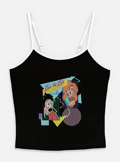 Disney Goofy Eye To 80s Womens Cami