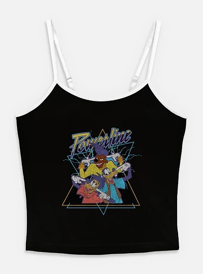 Disney Goofy Powerline Goof GroupWomens Cami
