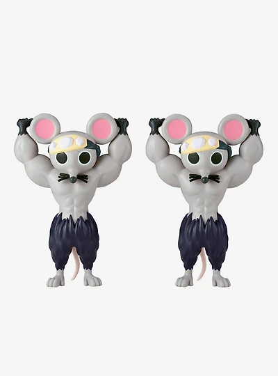 Bandai Namco Demon Slayer: Kimetsu no Yaiba FigLife! Muscular Mice Figure Set
