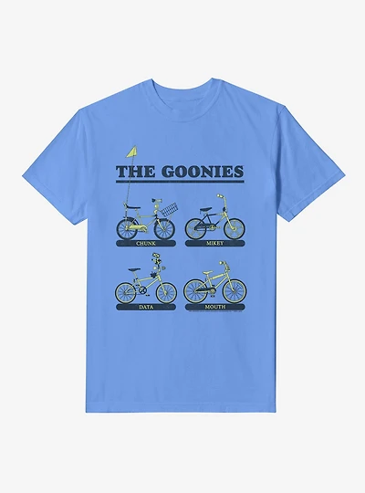The Goonies Neon Bicycles Garment-Dyed T-Shirt