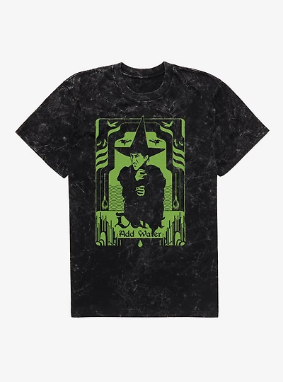 The Wizard Of Oz Wicked Witch Don't Add Water Mineral Wash T-Shirt