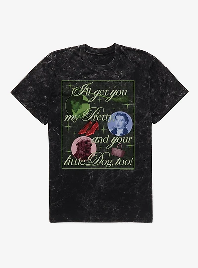 The Wizard Of Oz I'll Get You My Pretty Mineral Wash T-Shirt