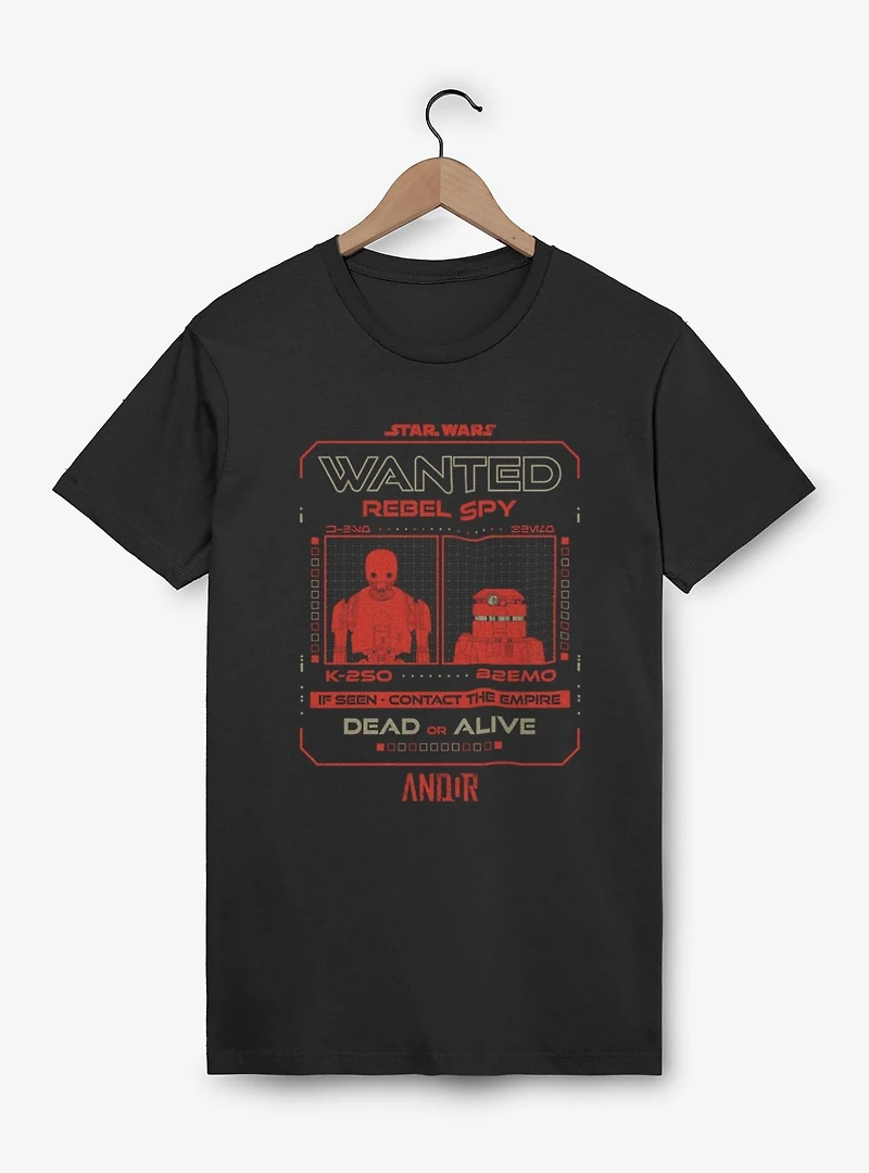 Star Wars: Andor Wanted Spy T-Shirt