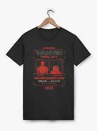 Star Wars: Andor Wanted Spy T-Shirt